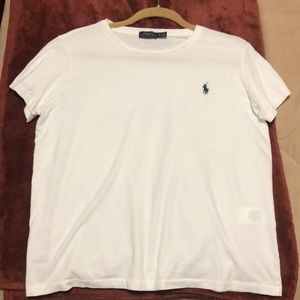 White Polo by Ralph Lauren Tee
